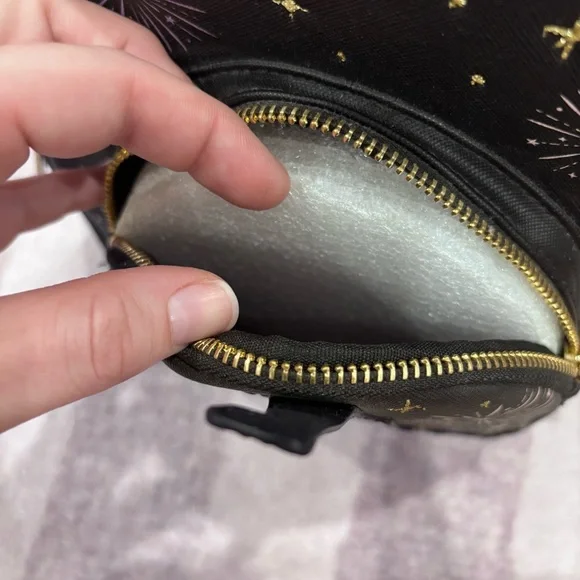 Disney Black and Gold Castle Backpack Backpacks